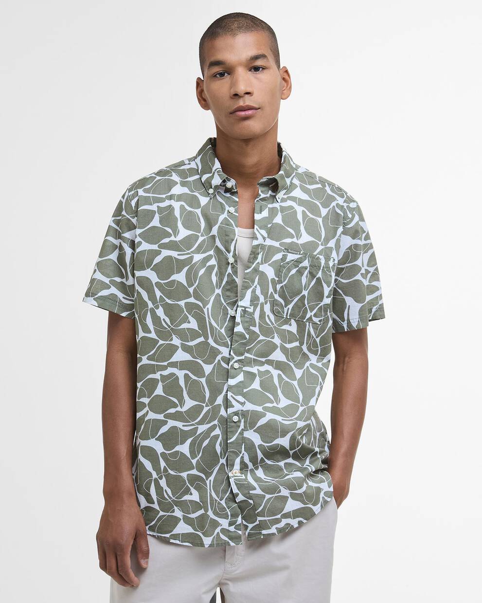 Spillroad Printed Short-Sleeved Shirt