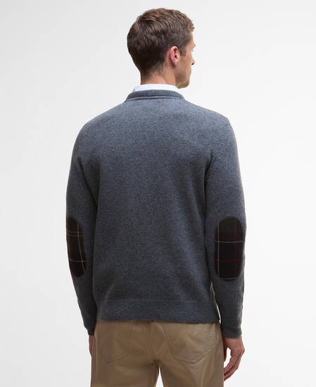 Holden Crew Neck Jumper Mid Grey Marl