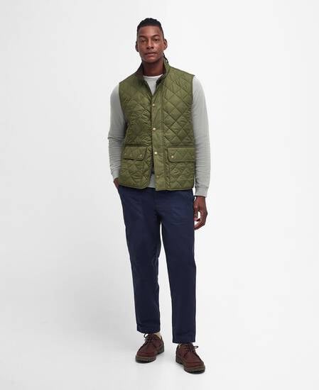 Lowerdale Gilet Dark Moss