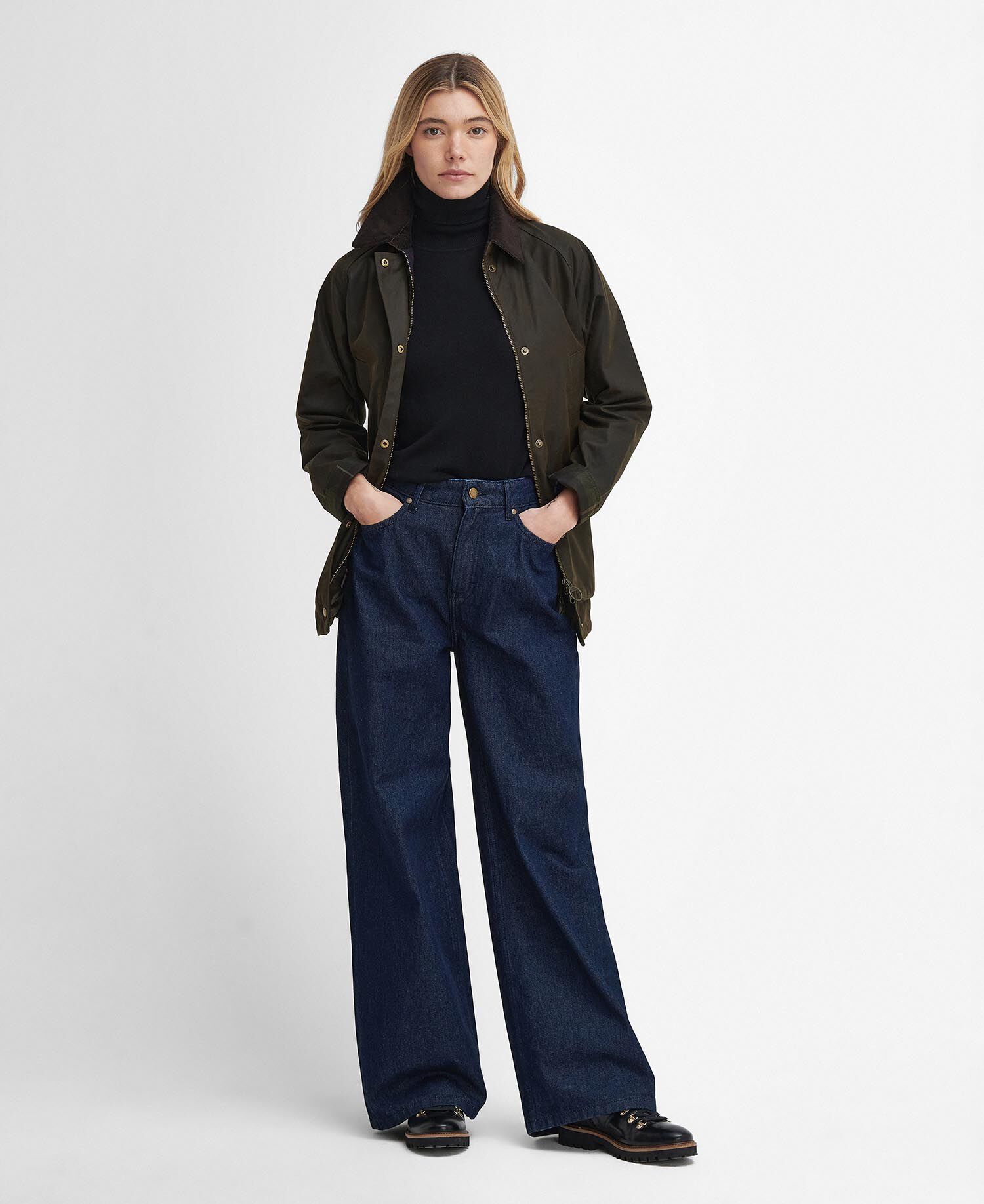 Acorn Waxed Jacket Olive