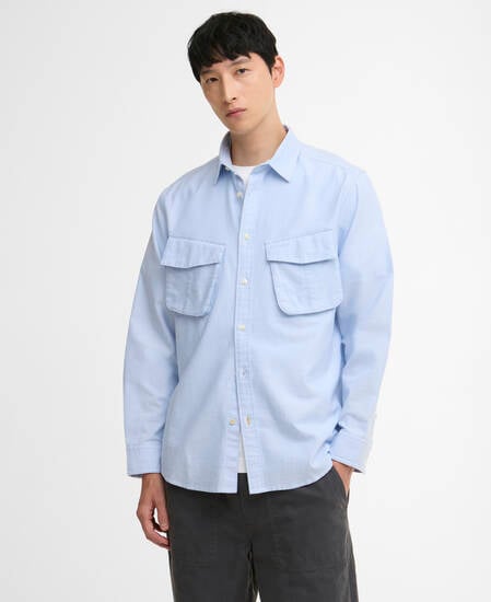 Arnham Oversized Oxford Jungle Shirt Sky