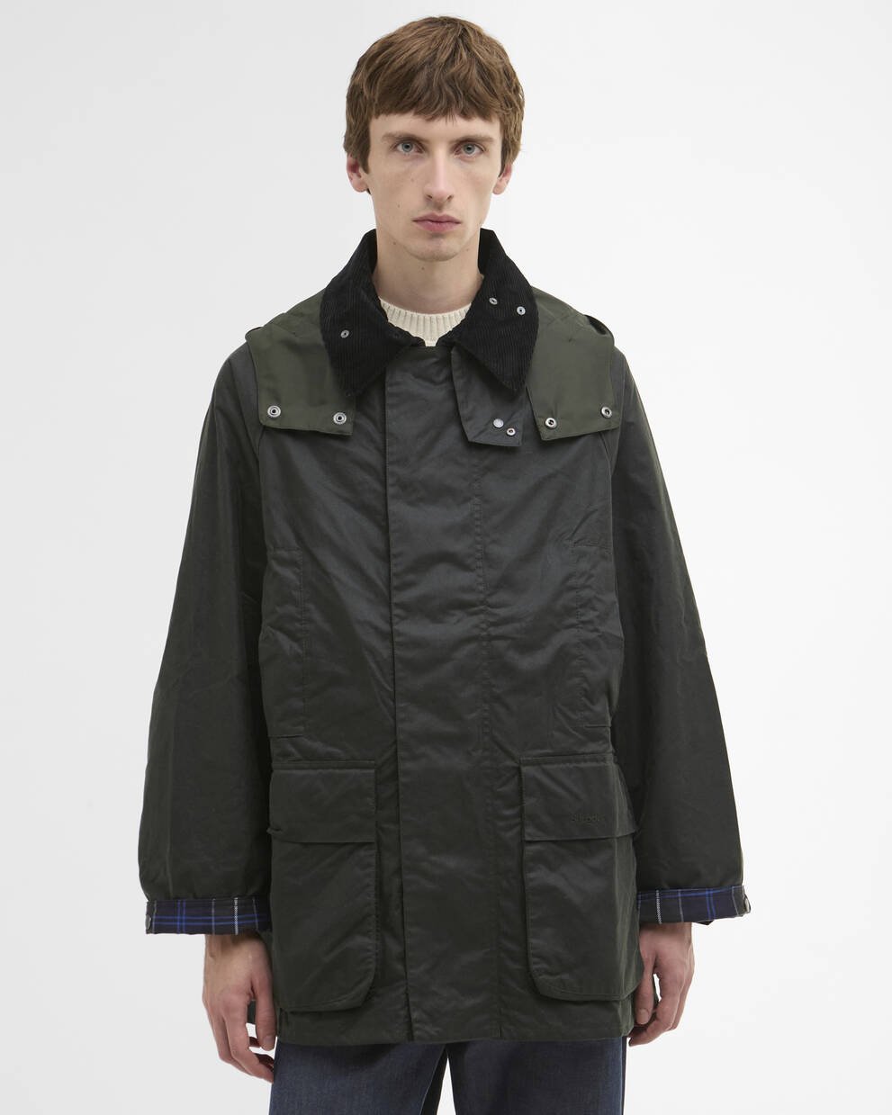 Barbour x ARKET Fairgame Waxed Jacket