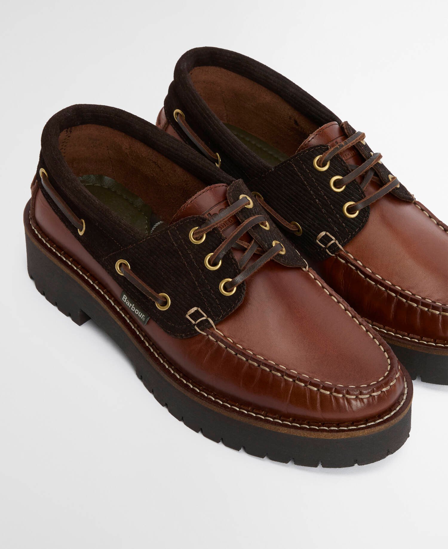 Darras Boat Shoes Dark Brown image number 2
