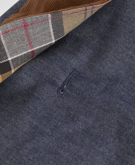 Denim Dry wax Dog Coat Indigo