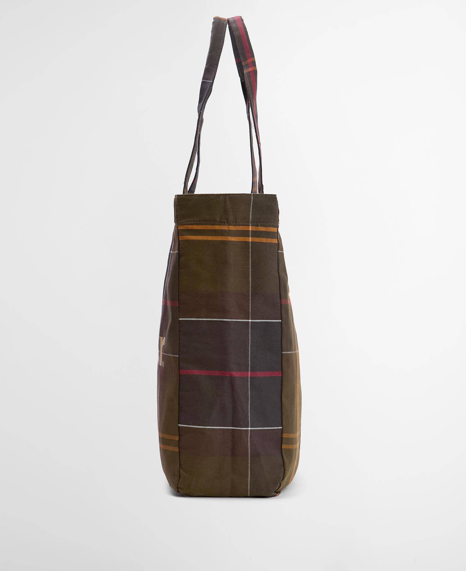 Borsa tote Telfield in tartan image number 4