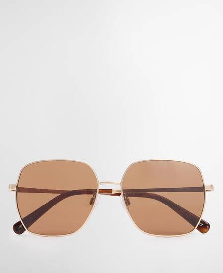 Bethany Square Sunglasses Gold / Tortoise Shell
