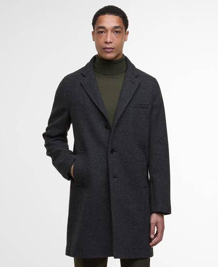 Kirkbridge Wool Coat Dark Grey Marl/Classic