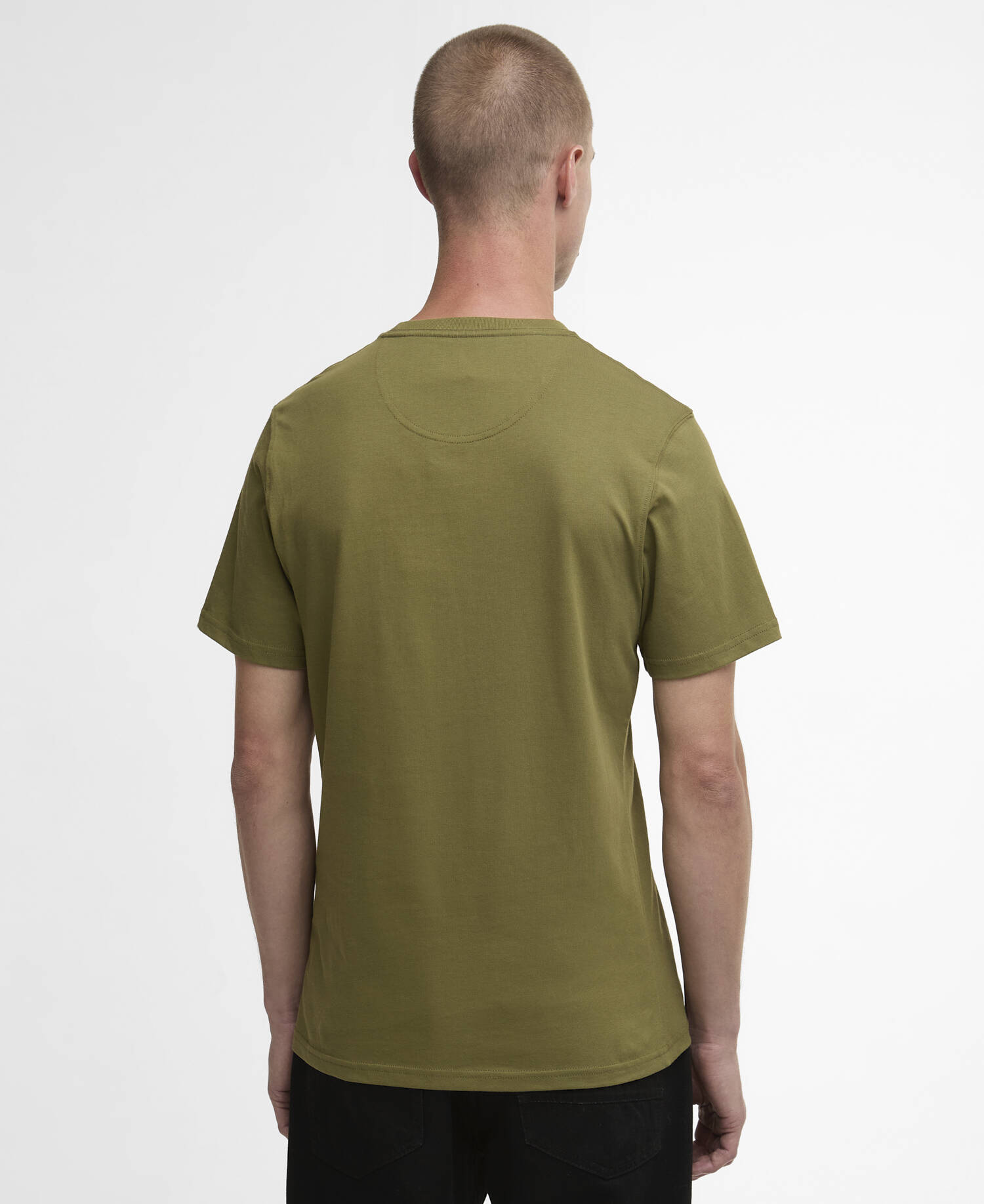 Small Logo T-Shirt Cable Olive image number 2