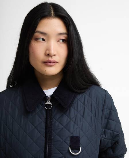 Aylesby Quilted Jacket Dark Navy