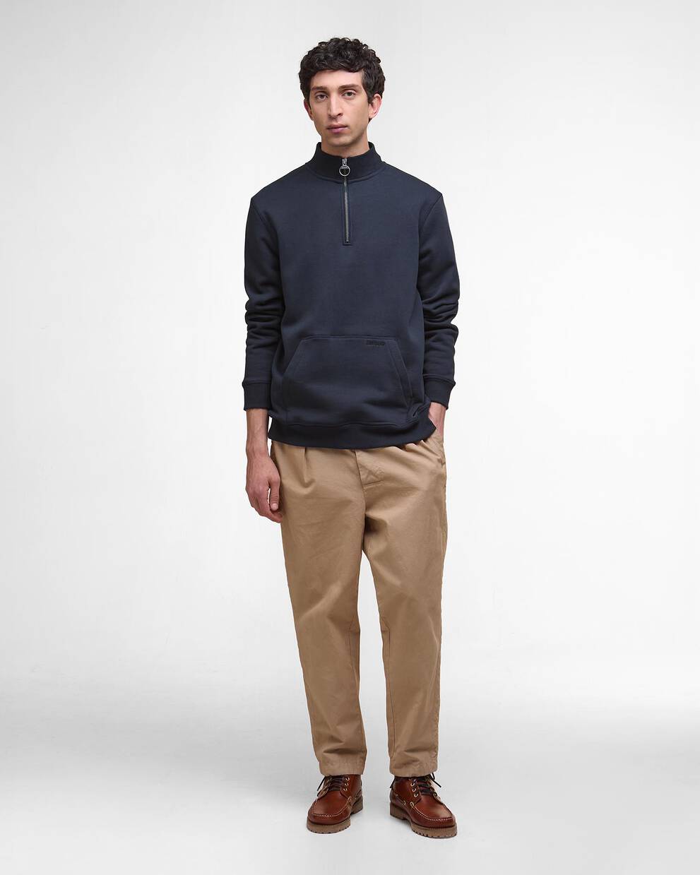 Cragwell Relaxed Half-Zip Sweatshirt