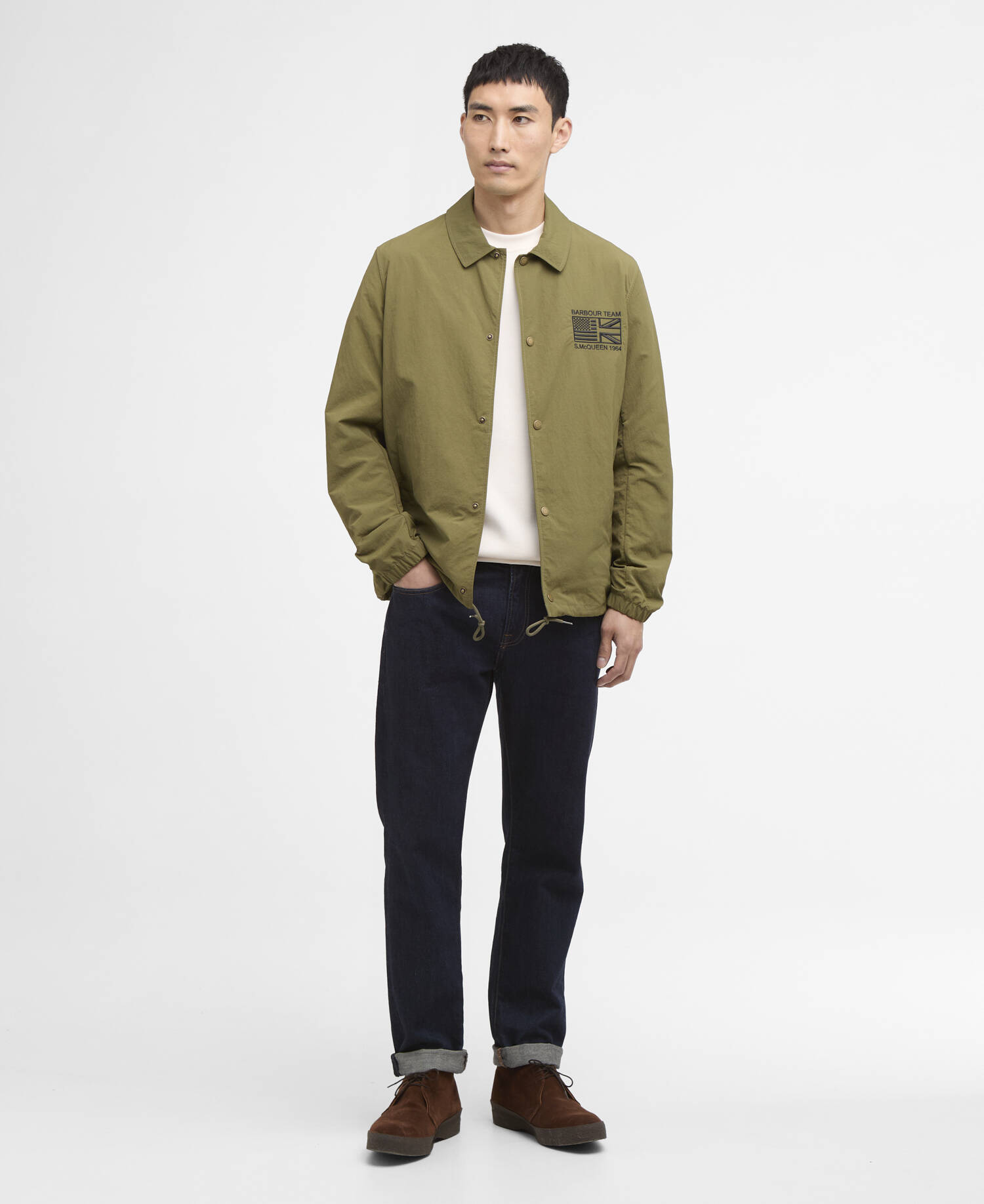 Giacca casual Coach Burnt Olive image number 1