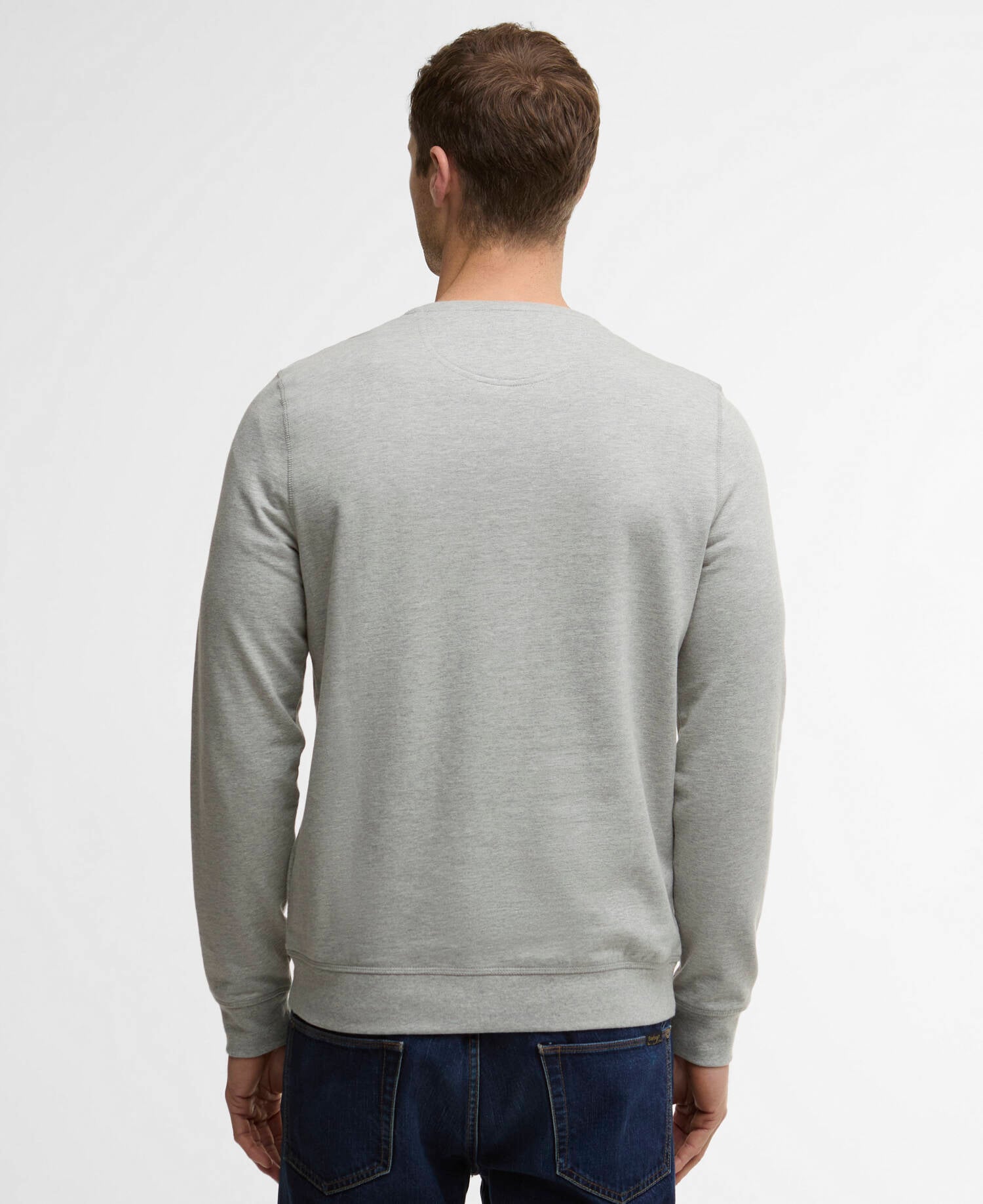 Berwick Crew Neck Jumper Grey Marl image number 2
