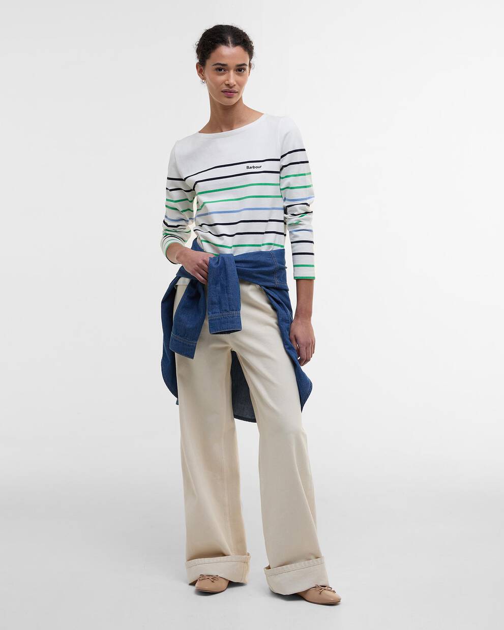 Hawkins Striped Long-Sleeved T-Shirt
