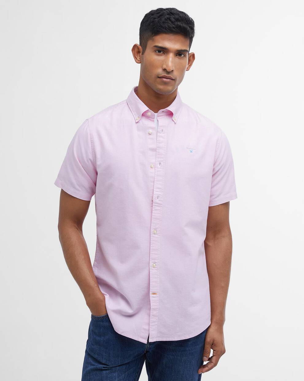 Oxtown Oxford Tailored Short-Sleeved Shirt