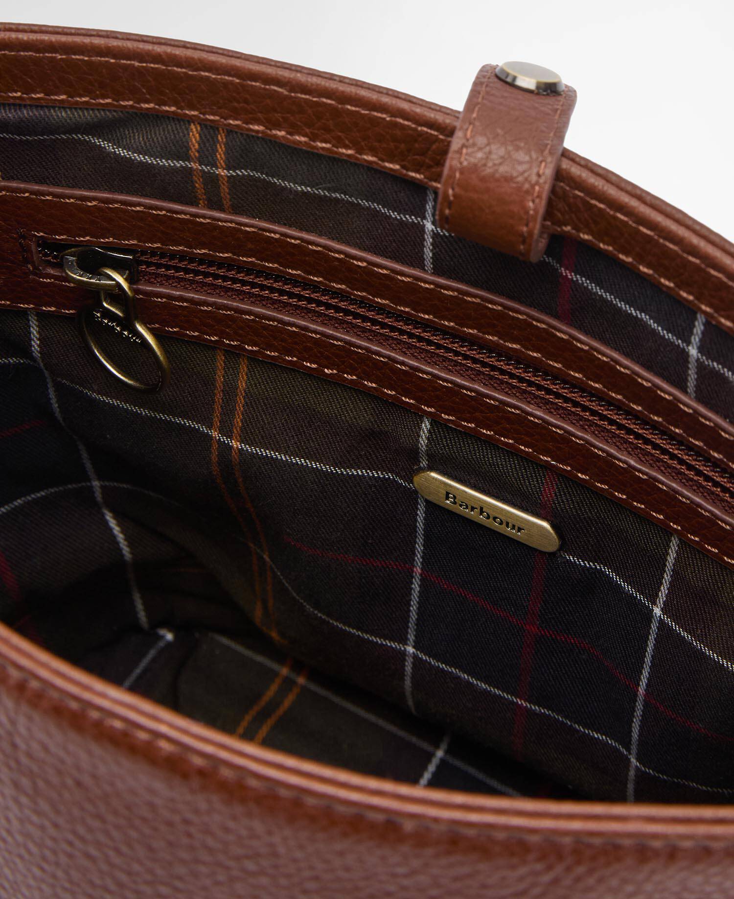 Borsa a secchiello in pelle Cedar image number 6