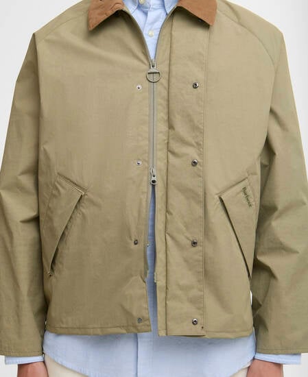 Giacca antipioggia Ripstop Transport Bleached Olive