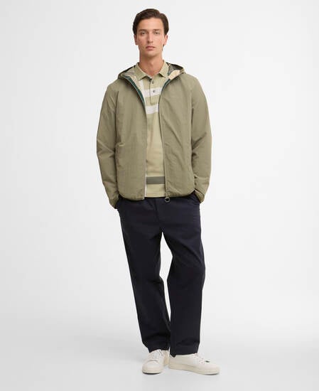Reversible Kemble Showerproof Jacket Dusty Olive
