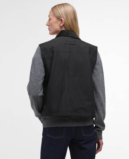 Gilet casual Bedale da donna Barbour x Margaret Howell Black