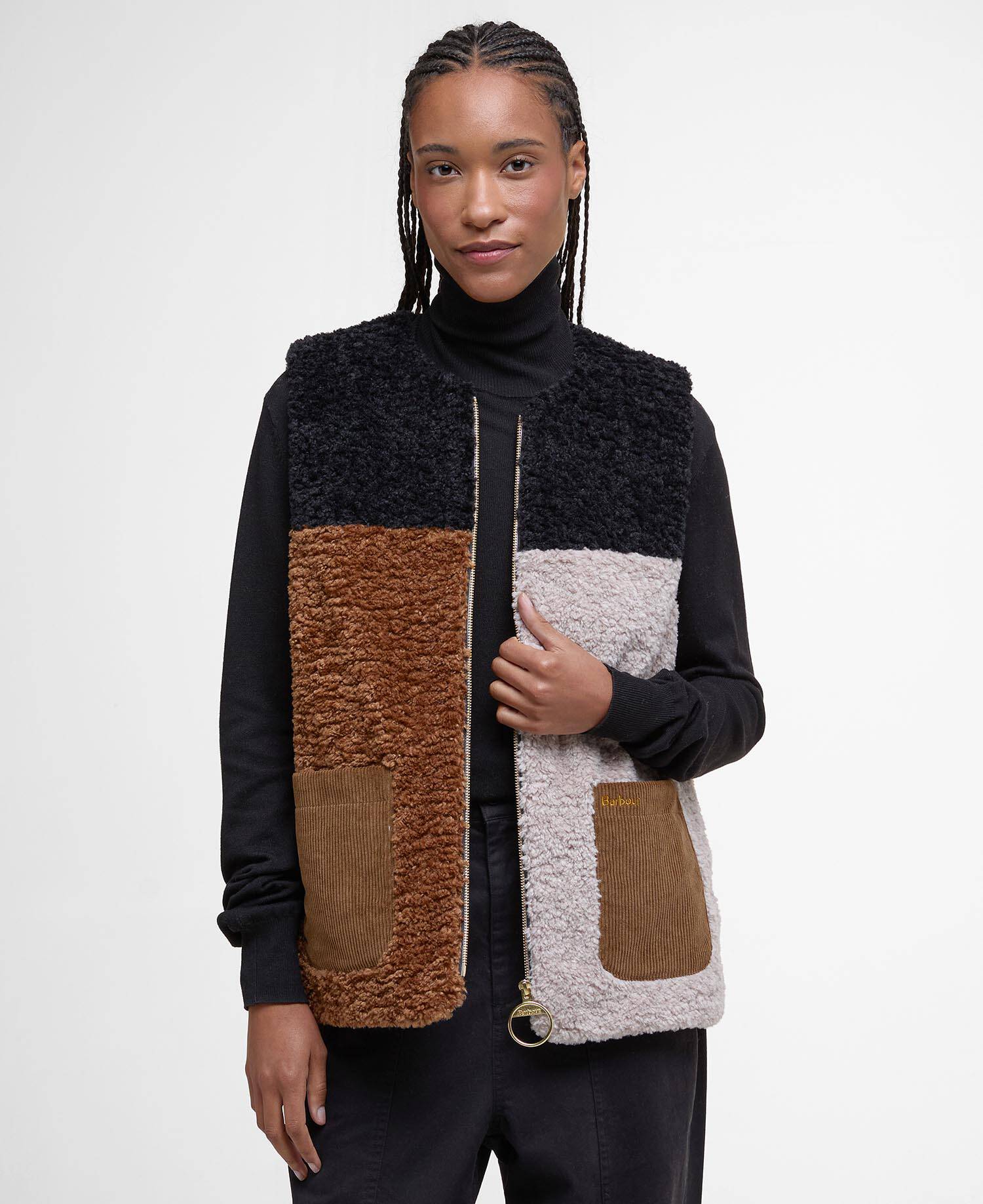 Gilet in pile Cathy image number 0