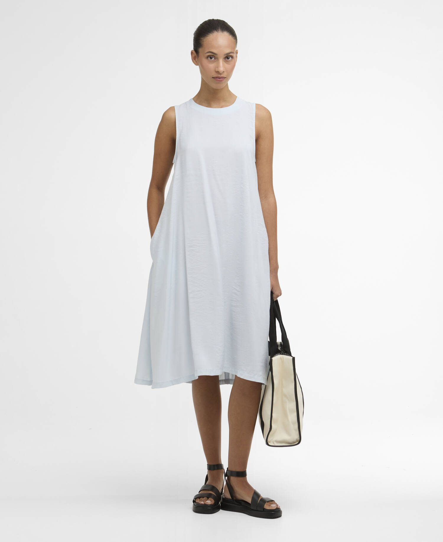 Kleid Salthill Maxi Mineral Blue image number 1