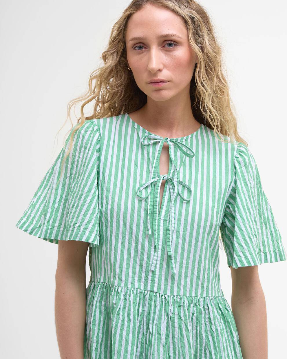 Daison Striped Mini Dress