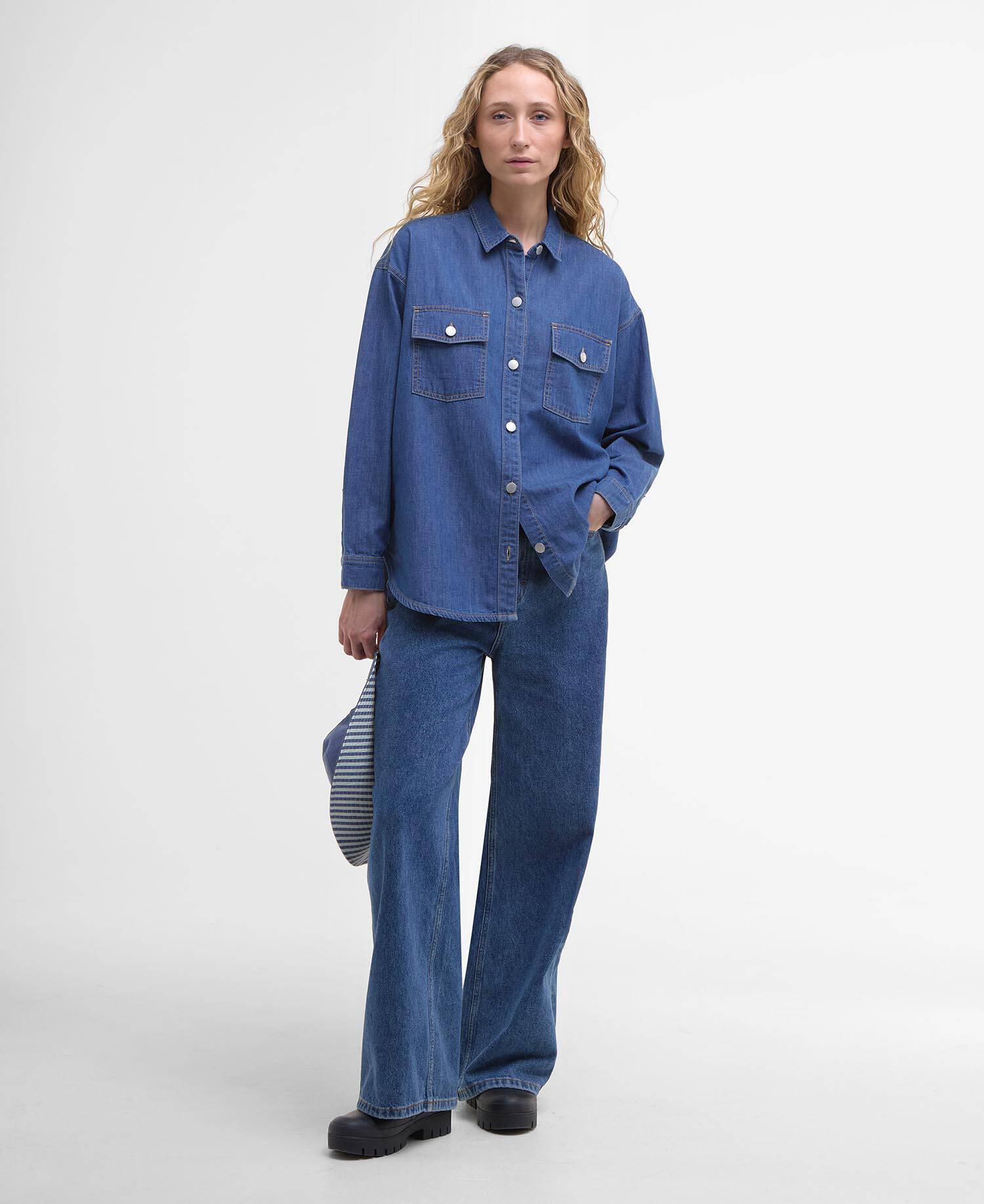 Hemd Woodrow Oversized Denim image number 1