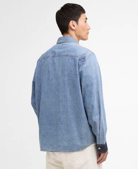 Hemd Chopper Denim Washed Indigo