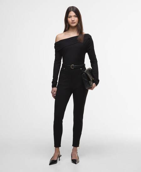 Maglia a spalle scoperte Juliana Black