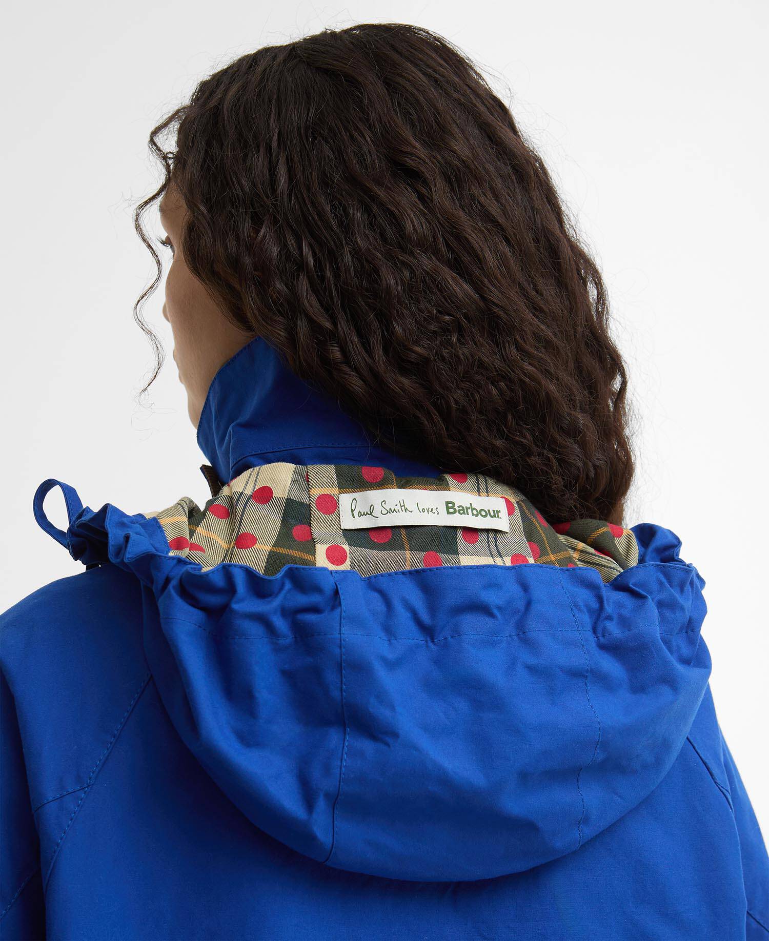 Paul Smith Loves Barbour Bedale Casual Jacket Royal/Ancient/Winterberry image number 6
