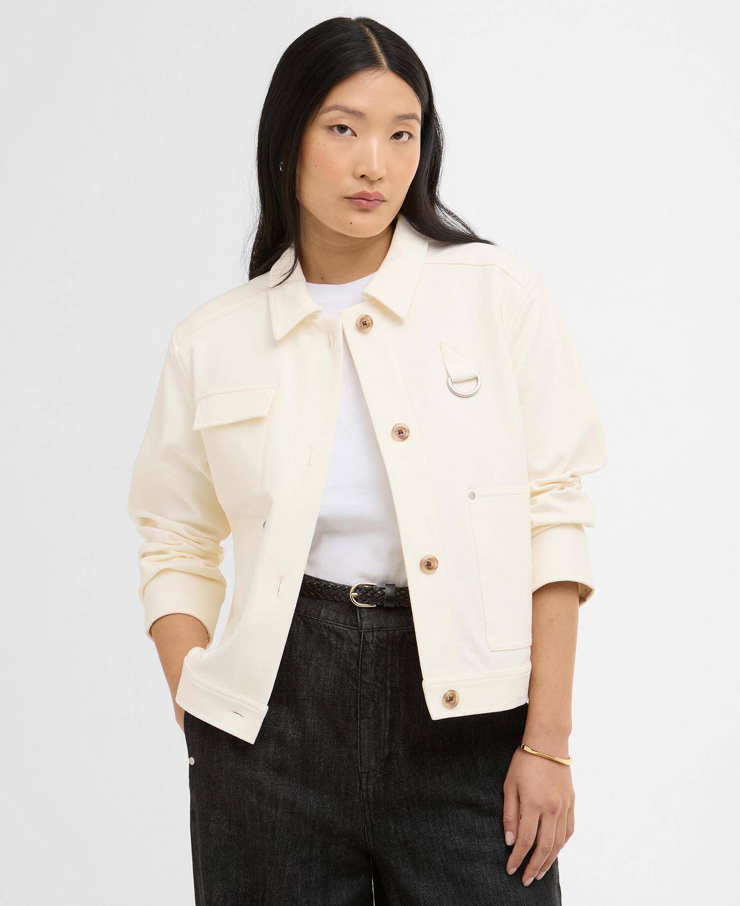 Kirby Overshirt Ecru image number 0