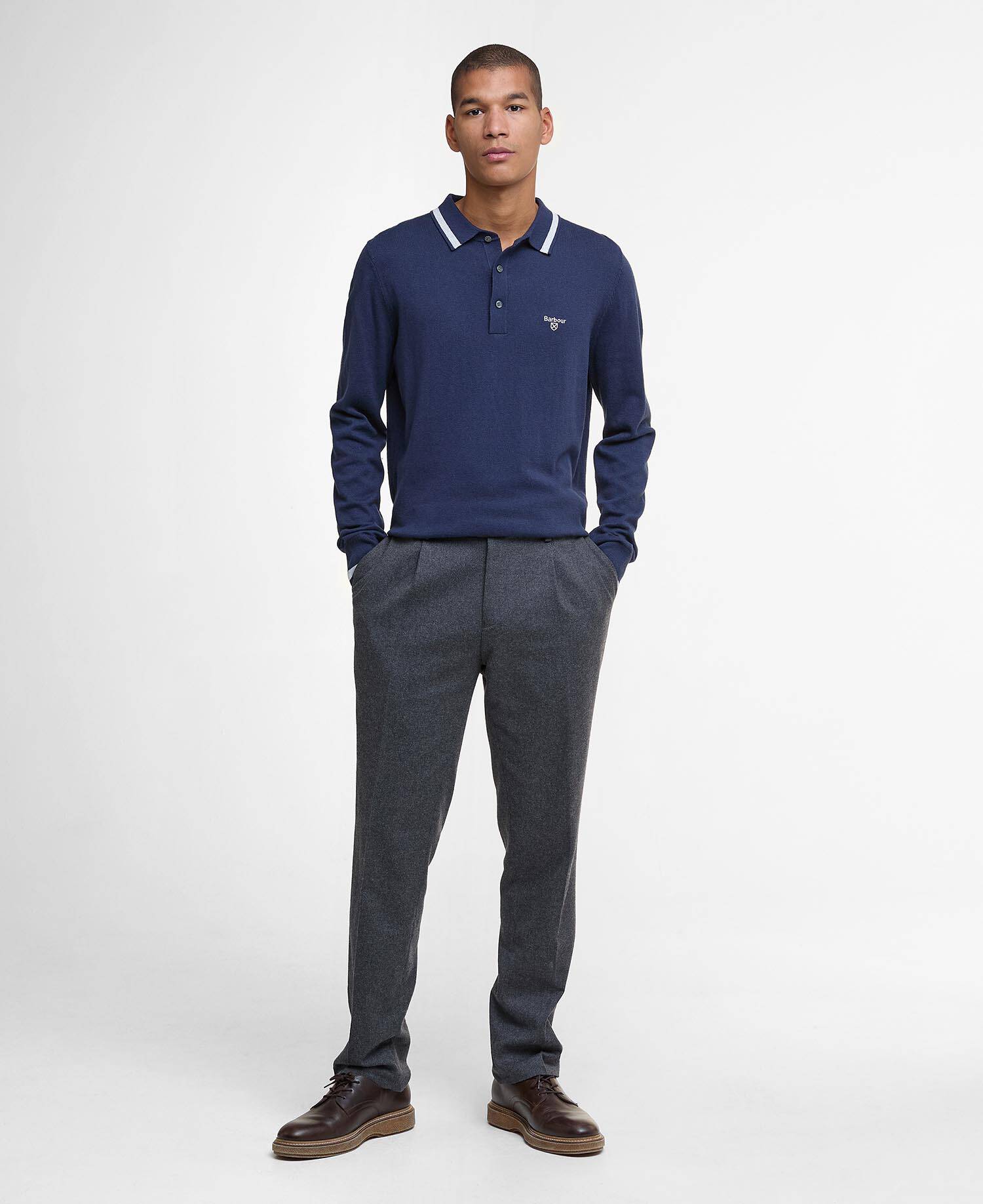 Rocton Knitted Polo Shirt image number 1