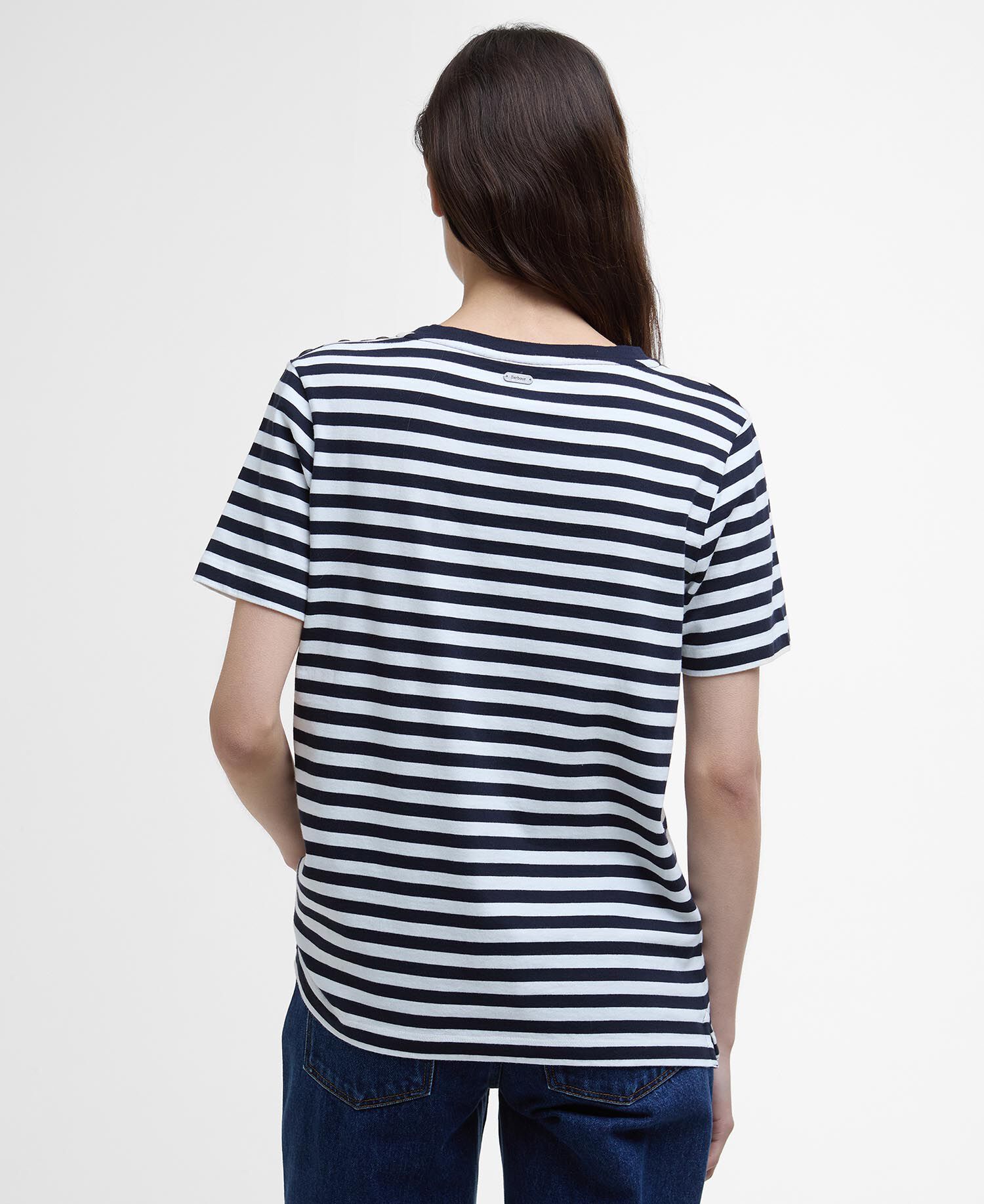 Ferryside Striped T-Shirt Classic Navy