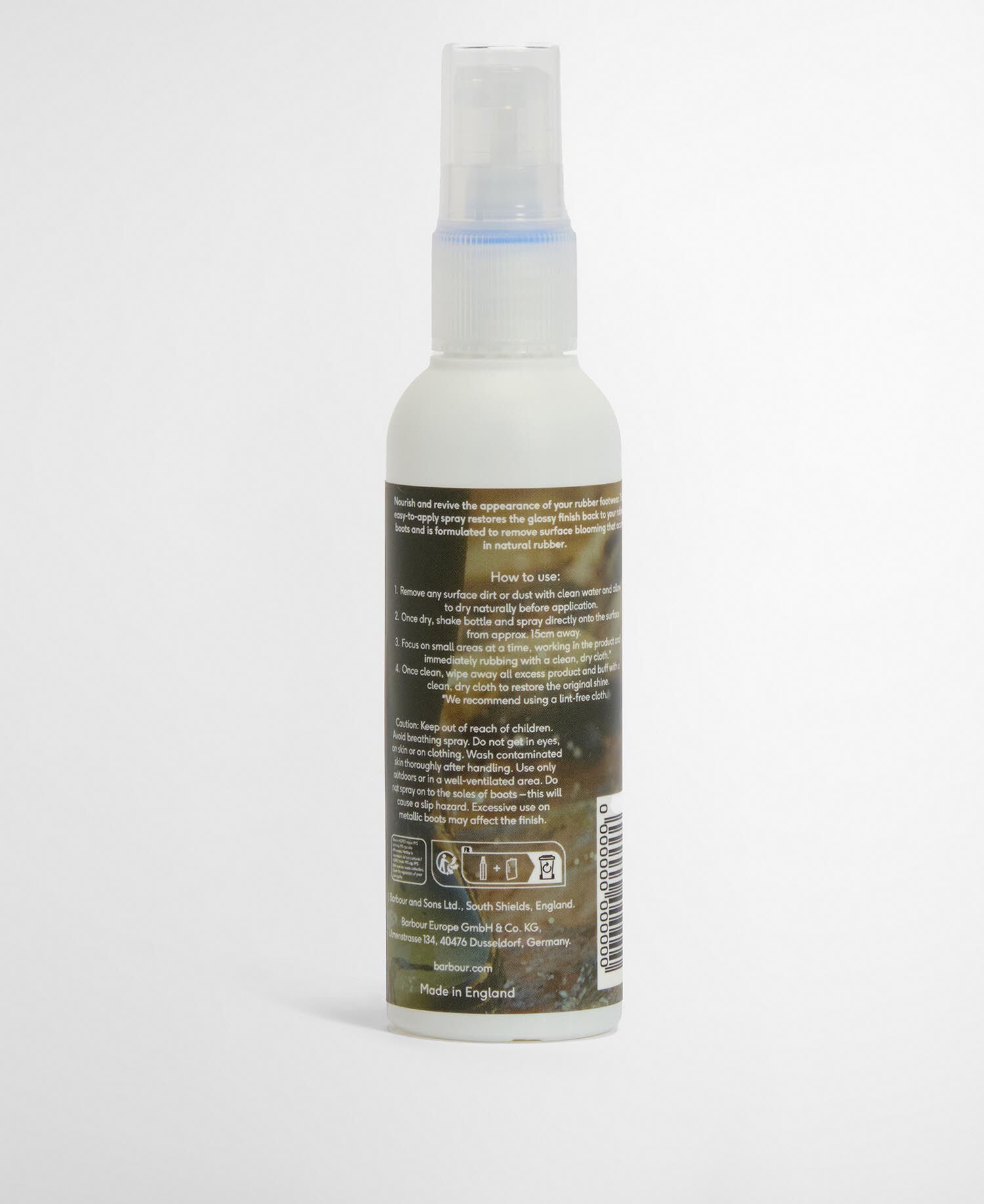 Rubber Footwear Buffing Spray N/A