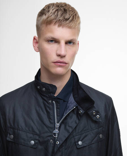 Tourer Duke Waxed Jacket Classic Navy