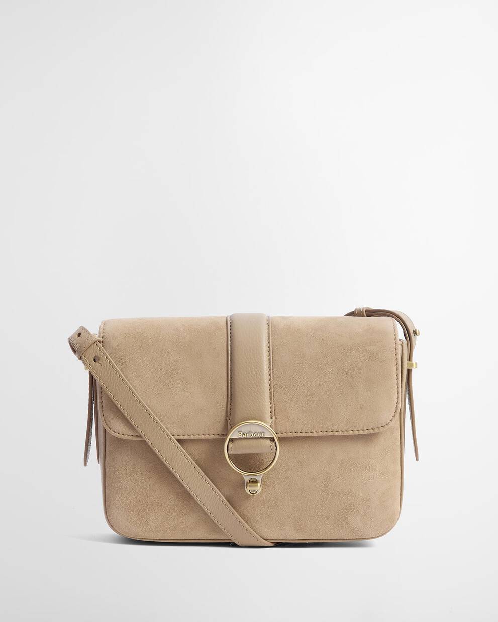 Rosa Suede & Leather Crossbody Bag