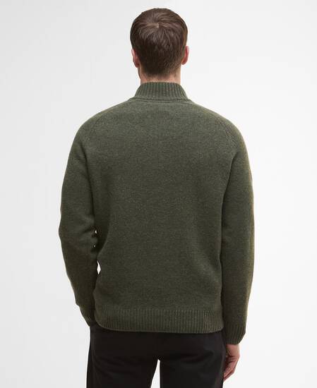 Grangetown Half-Zip Jumper Mid Olive