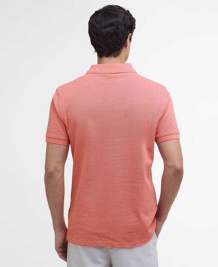 Essential Polo Shirt Coral