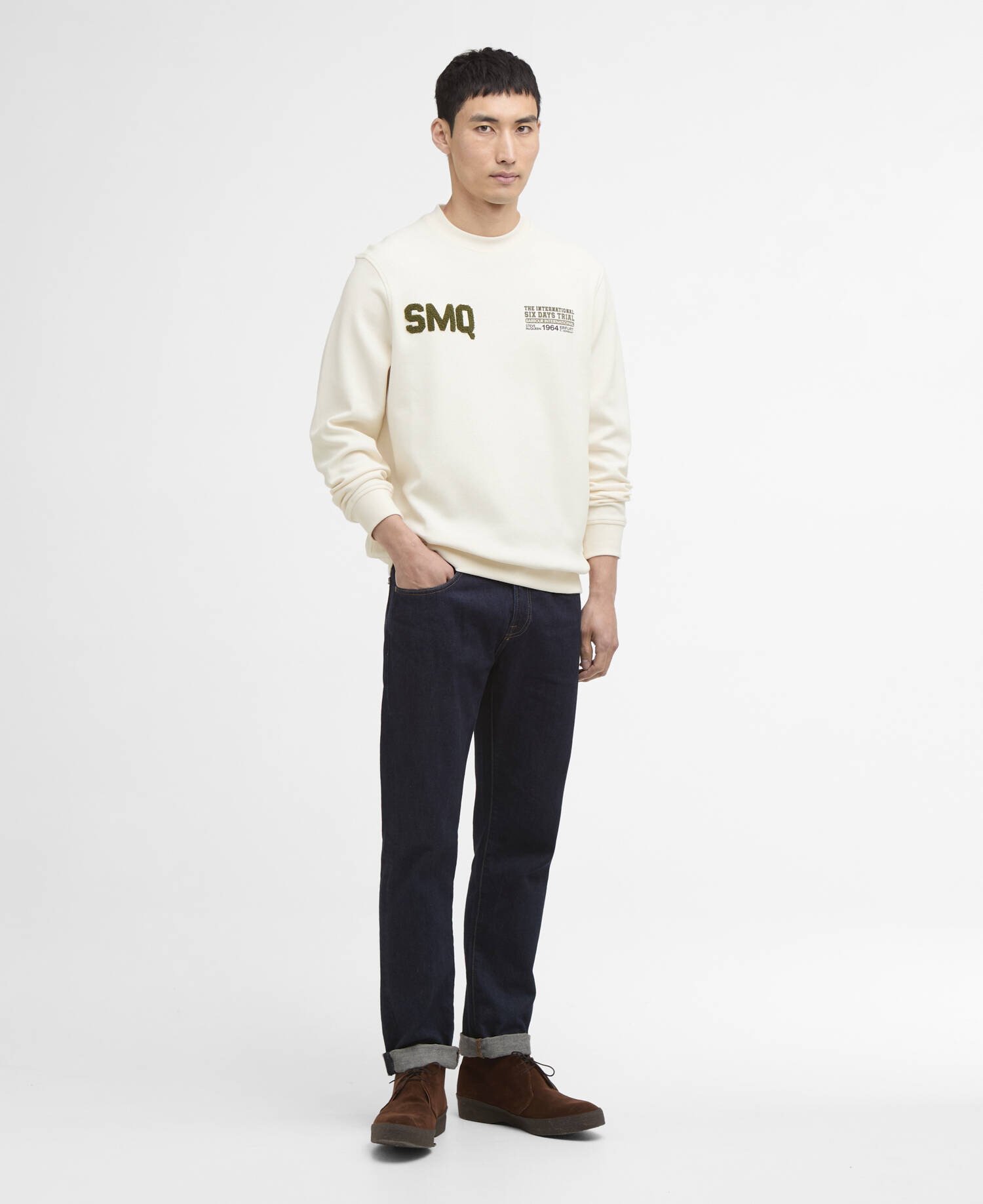 Gibbes Sweatshirt Whisper White image number 1