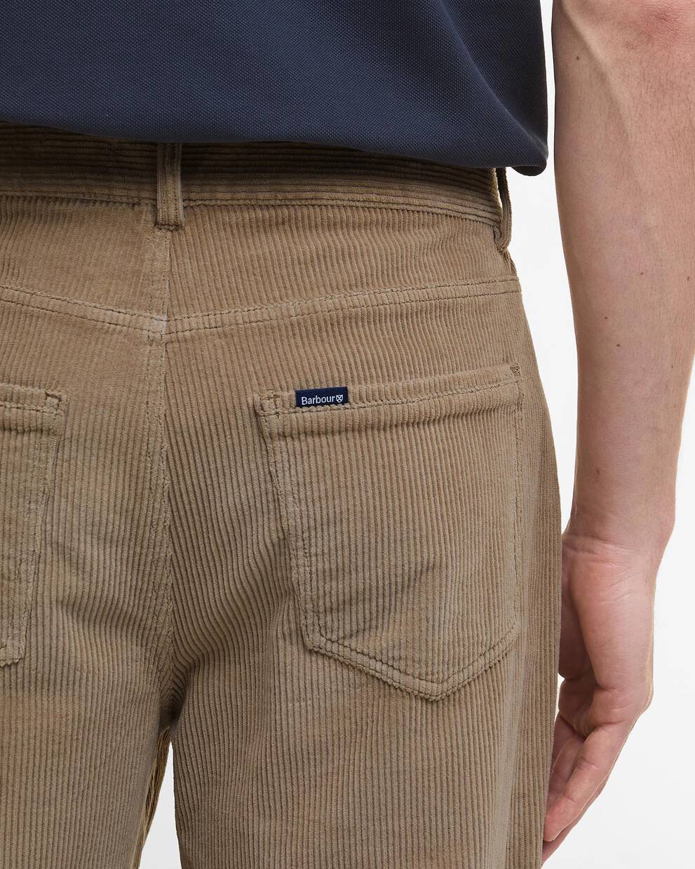 Stretch Cord Regular Trousers