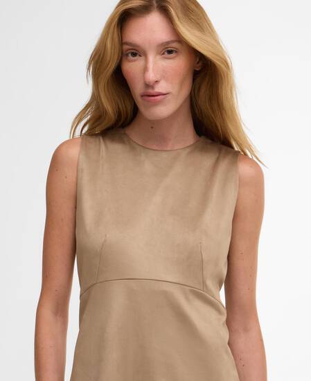 Nia Mini Dress Dark Cement