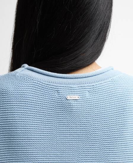 Fawley Crew Neck Jumper Celestial Blue