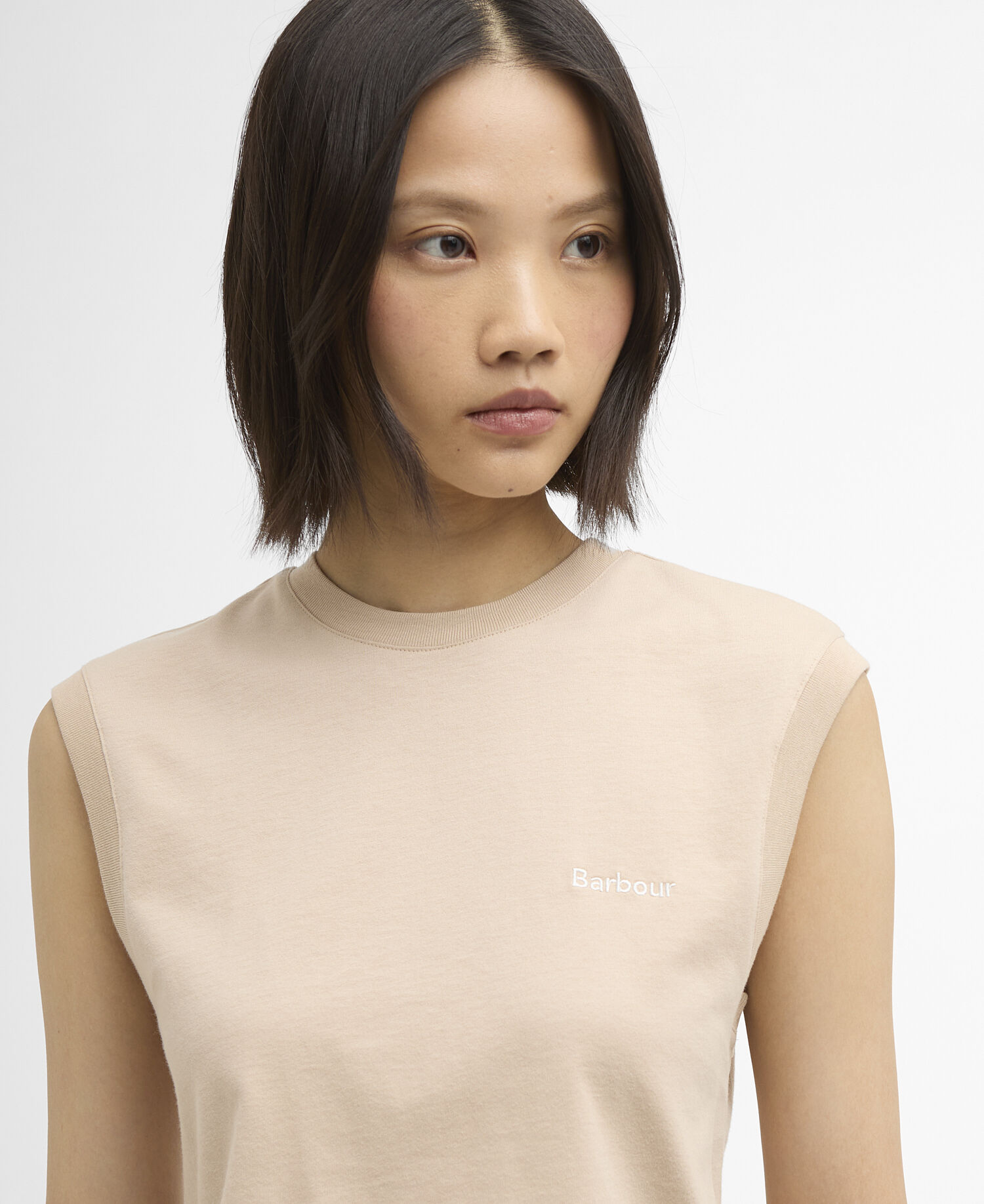 Rowane Sleeveless Top Pebble Pink