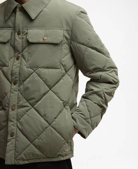 Axwell Puffer Jacket Light Moss