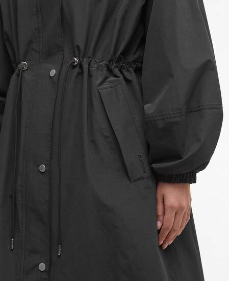 Sidney Waterproof Parka Black/Onyx Tartan