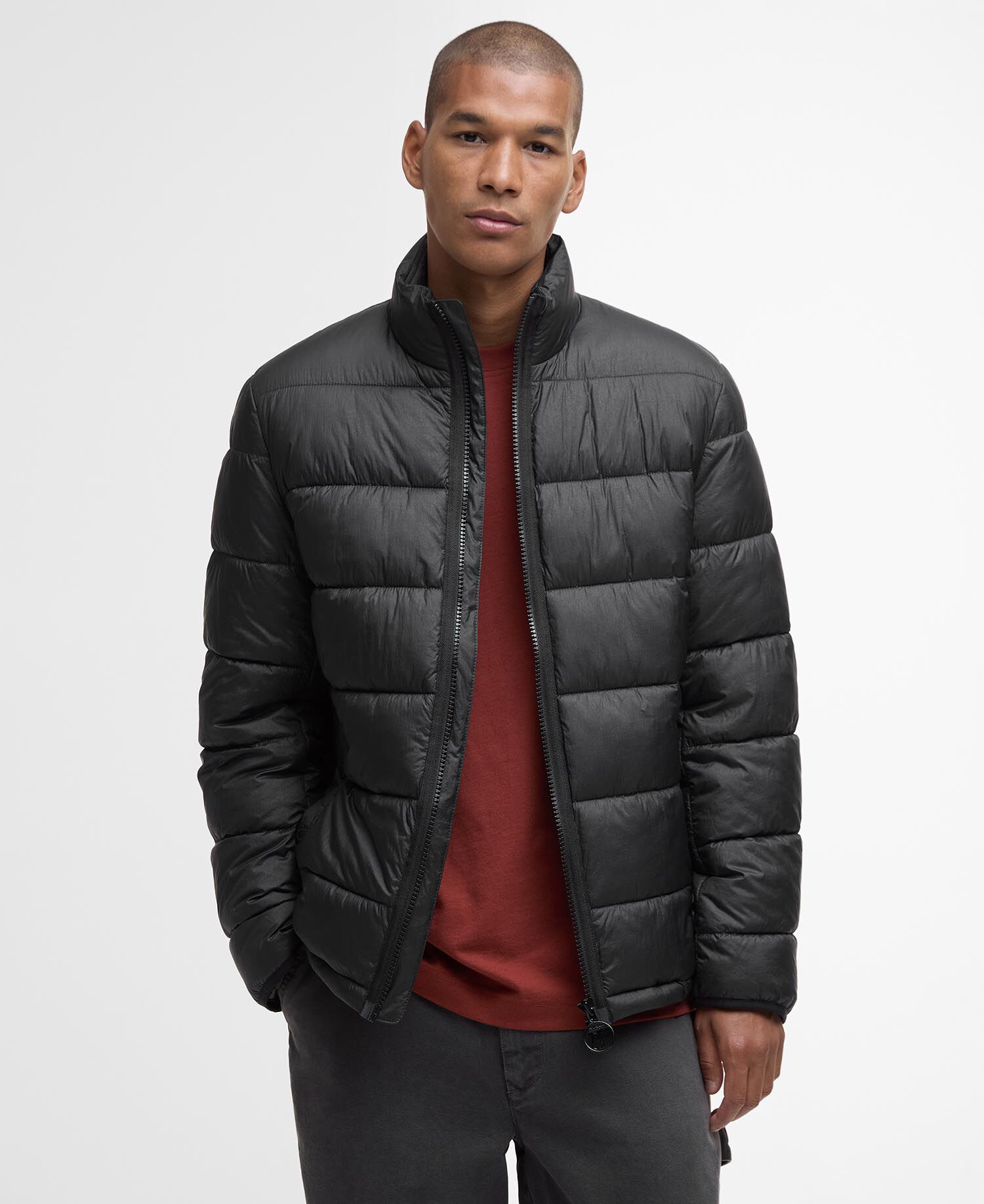 Offshore Quilted Jacket Black