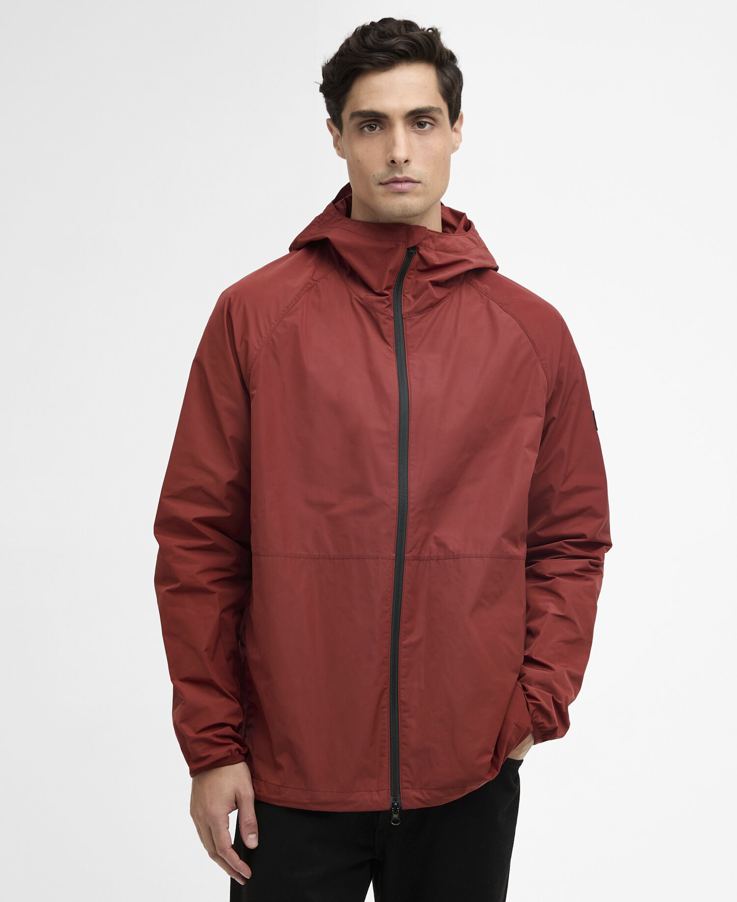 Peckett Showerproof Jacket Burnt Henna