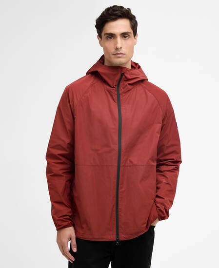 Peckett Showerproof Jacket Burnt Henna