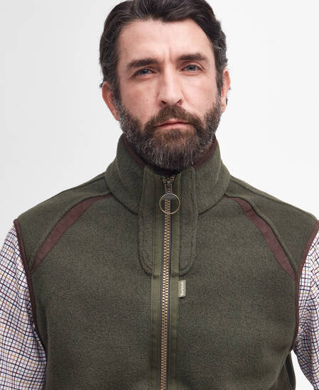 Langdale Fleece Gilet Olive