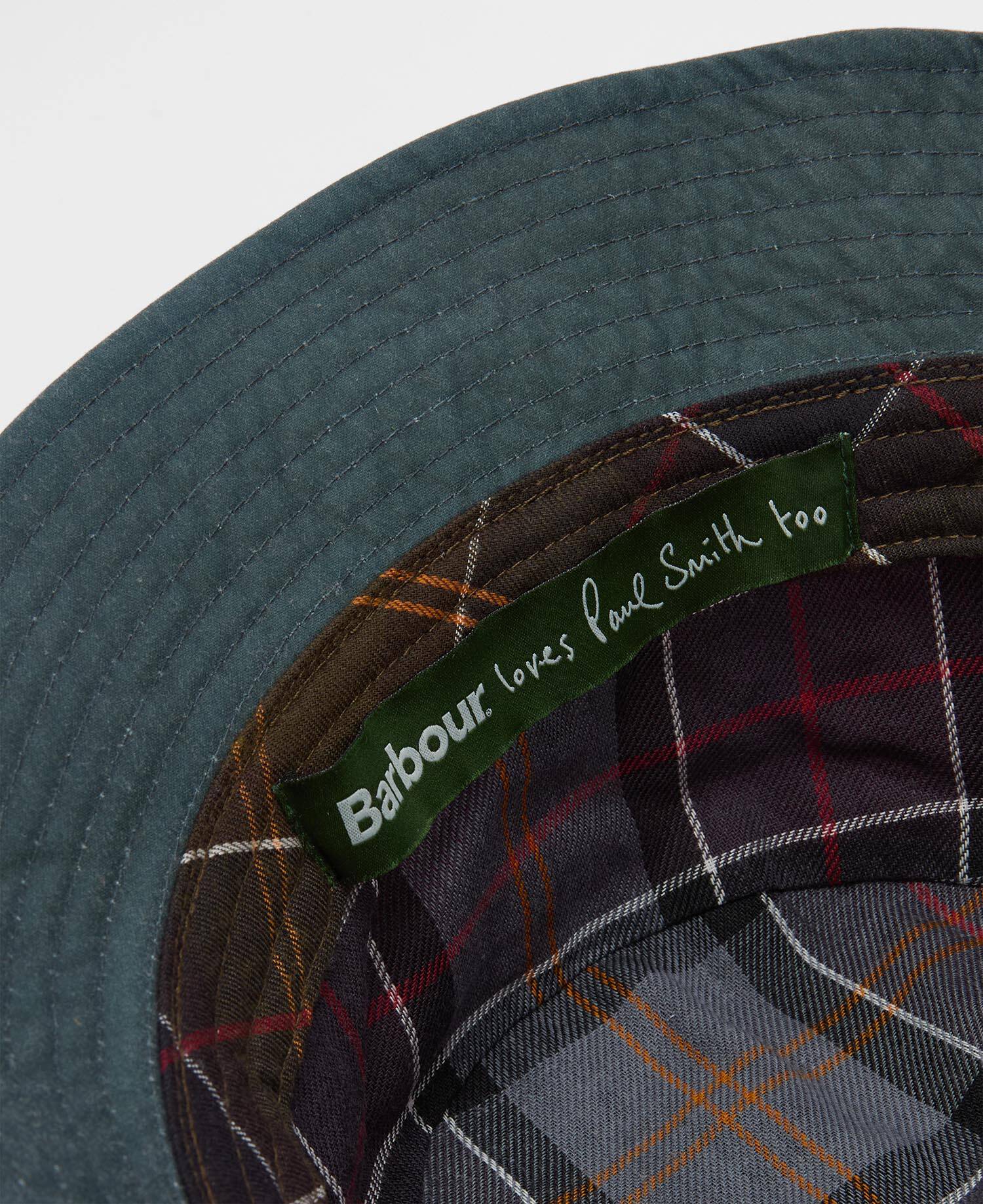 Cappello da pescatore Paul Smith loves Barbour image number 5