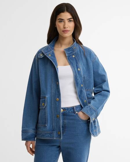 Jacke Nikki Denim Denim Blue